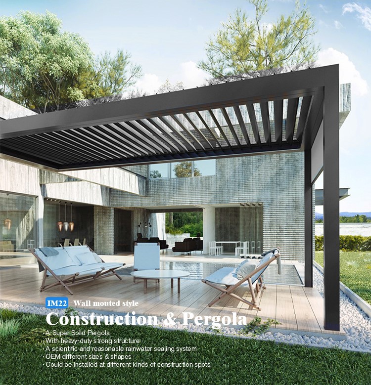 aluminum patio cover pergola