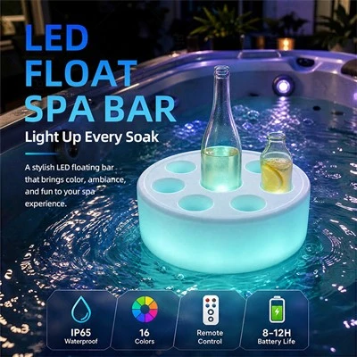 LED plaukiojantis SPA baras